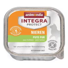  Animonda Integra Protect Nieren Pulyka 100g - alutálca vesebeteg macskáknak (86803)
