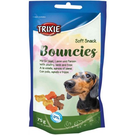 Trixie 31493 Bouncies szárnyas-bárány-pacal ízesítésű jutalomfalat 75g