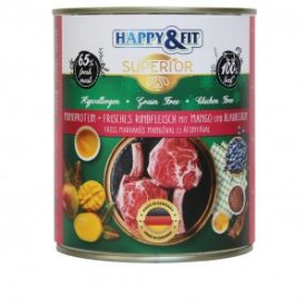   Happy&Fit Superior Friss Marhahús Mangóval, áfonyával 6x400g