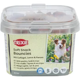   Trixie 31507 Bouncies apró, puha jutalomfalat kutyáknak csirke, bárány és pacal Ízesítéssel 140g