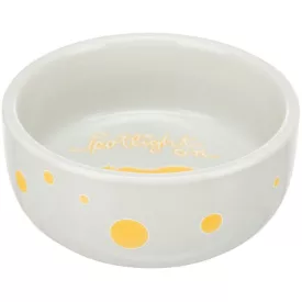   Trixie 60739 Ceramic Bowl - színes kerámia tál nyulak részére (250ml /Ø11cm)