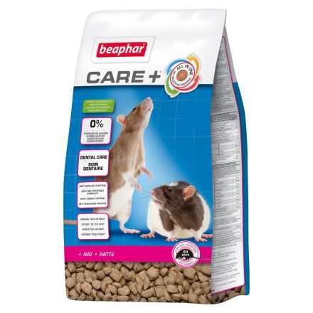 Beaphar CARE+ Teljes értékű eledel Patkányok részére 700g