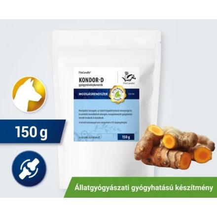 FitoCavallo KONDOR-D gyógynövénykeverék porcépülést támogató kutyának 150g