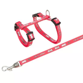   Trixie 6265 Small Hám és póráz szett - gyorscsattal törpe nyulak részére (20-33cm/8mm)