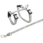 Trixie 6265 Small Hám és póráz szett - gyorscsattal törpe nyulak részére (20-33cm/8mm)