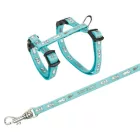 Trixie 6265 Small Hám és póráz szett - gyorscsattal törpe nyulak részére (20-33cm/8mm)