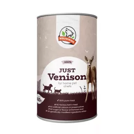   Farkaskonyha 100% ŐZ párolt hús és belsőség kutyáknak 400g 
