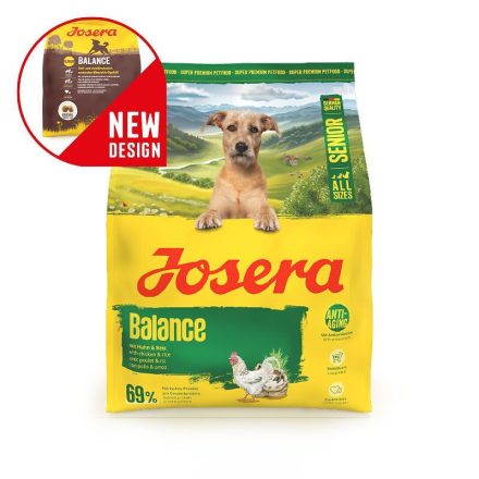 Josera Balance kutyatáp idős kutyának 5x900g