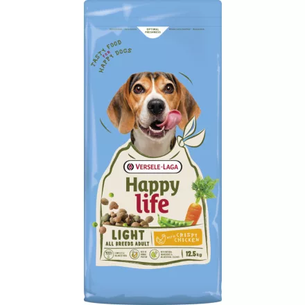 Versele- Laga Happy Life Adult Light Chicken kutyának 12,5kg (431197)
