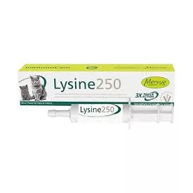   Mervue Lysine 250 paszta macskáknak adagolófecskendőben 30ml