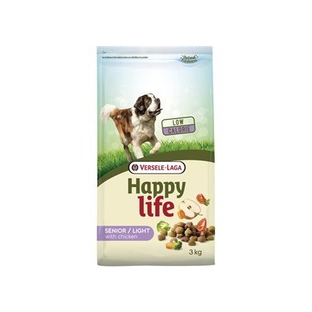 Versele- Laga Happy Life Light Senior Csirke kutyának 15kg (431108)