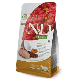   N&D Cat Quinoa Adult Skin&coat Quail (Fürj) száraz macskaeledel 300g