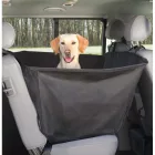 Trixie 1348 Protective Car Seat Cover with Side Parts, dividable - autós üléstakaró (hátsó ülésre,fekete) 1,50x1,35m