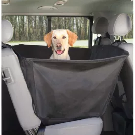   Trixie 1348 Protective Car Seat Cover with Side Parts, dividable - autós üléstakaró (hátsó ülésre,fekete) 1,50x1,35m