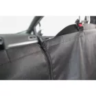 Trixie 1348 Protective Car Seat Cover with Side Parts, dividable - autós üléstakaró (hátsó ülésre,fekete) 1,50x1,35m