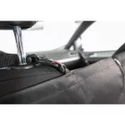 Trixie 1348 Protective Car Seat Cover with Side Parts, dividable - autós üléstakaró (hátsó ülésre,fekete) 1,50x1,35m