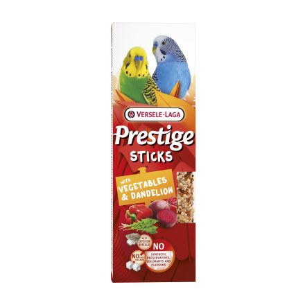 Versele-Laga Prestige Sticks Budgies Honey 2x30g mézes rudak hullámos papagájoknak (422308)
