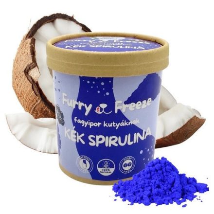 Furry Freeze® fagyipor kutyáknak - KÉK SPIRULINA 60g