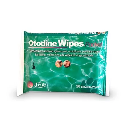 Otodine Wipes fültisztító törlőkendő 20db
