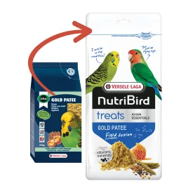   Versele-Laga NutriBird Treats Gold Patee Field Fusion 250g- lágyeleség hullámos papagájoknak (422233)