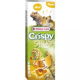   Versele-Laga Sticks Hamster-Rats Méz és Popcorn 2x50g (462067)