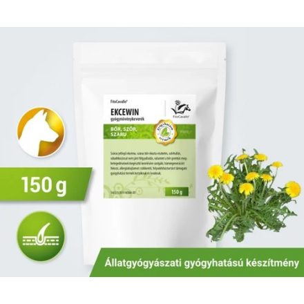 FitoCavallo EKCEWIN gyógynövénykeverék száraz ekcéma, száraz bőrviszketés, szőrhullás, bőrgomba esetén kutyának 150g