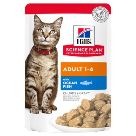 Hill's SP Feline Adult Ocean Fish alutasakos 12x85g