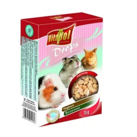   Vitapol Drops - joghurtos  jutalomfalat rágcsálóknak (75g)