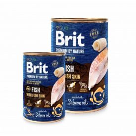 Brit Premium by Nature Adult Hal és Halbőr 800g