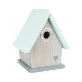   Trixie 55858 Nesting Box - fészkelő odú fehér vadmadarak részére (Ø3.2cm), 20x26x17cm