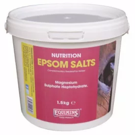   Equimins Epsom Salt – Epsom só, magnézium szulfát 1,5kg vödörben