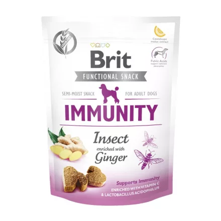 Brit Care Functional Snack IMMUNITY jutalomfalat kutyák részére 150g lejárat közeli