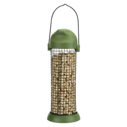 Trixie 55628 Peanut Feed Dispenser - sötétzöld vadmadár etető-mogyoró adagoló 500ml/22cm
