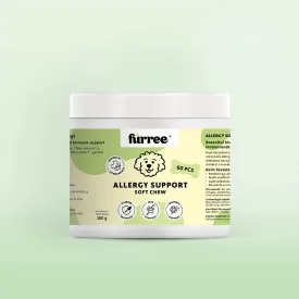   Fürree Allergy Support Soft Chew funcionális jutalomfalat a bőr és immunrendszer egészségéért 60db